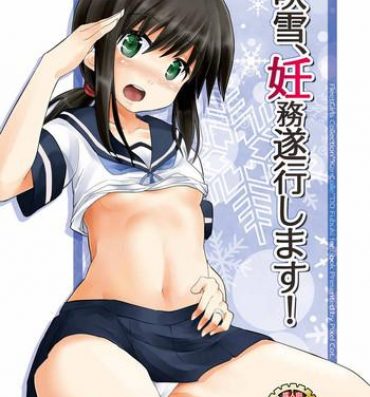 Big breasts Fubuki, Ninmu Suikou Shimasu!- Kantai collection hentai Doggy Style