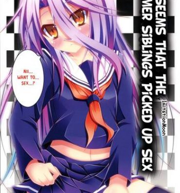 Kashima Gamer Kyoudai ga Sex wo Oboeta You desu | It Seems that the Gamer Siblings Picked up Sex- No game no life hentai Hi-def