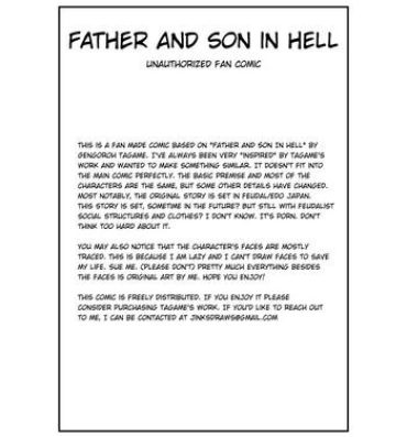Gudao hentai Father and Son in Hell – Unauthorized Fan Comic- Original hentai Beautiful Girl