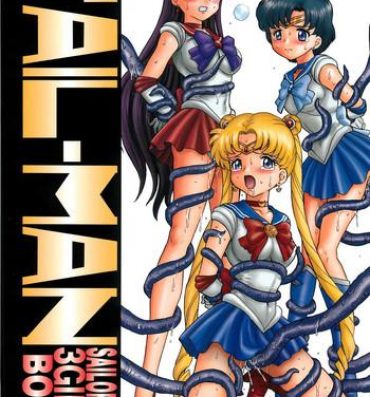 Coed Tail-Man Sailormoon 3Girls Book- Sailor moon hentai Shemale Porn