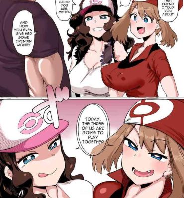 Mulher Haruka to Touko no Hiasobi | Playing Together With Haruka and Touko- Pokemon | pocket monsters hentai Gay